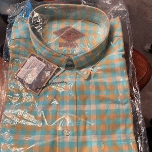 Bills khaki ls woven shirt